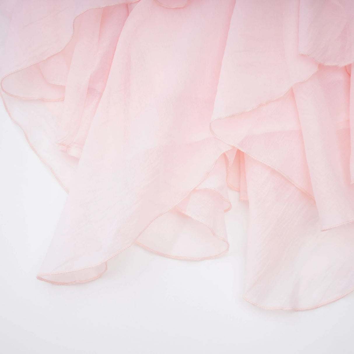 Lucie Pink Tiered Ruffled Mini Dress