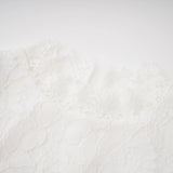 Maggie Ivory High Neck Floral Lace Maxi Dress