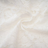 Maggie Ivory High Neck Floral Lace Maxi Dress