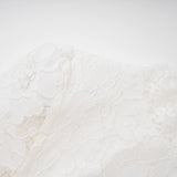 Maggie Ivory High Neck Floral Lace Maxi Dress