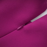 Majestueuse Fuchsia KeyholeDetail Mermaid Gown