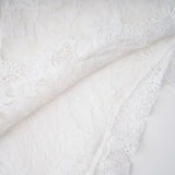 Mandana White Lace Mini Dress with Cape
