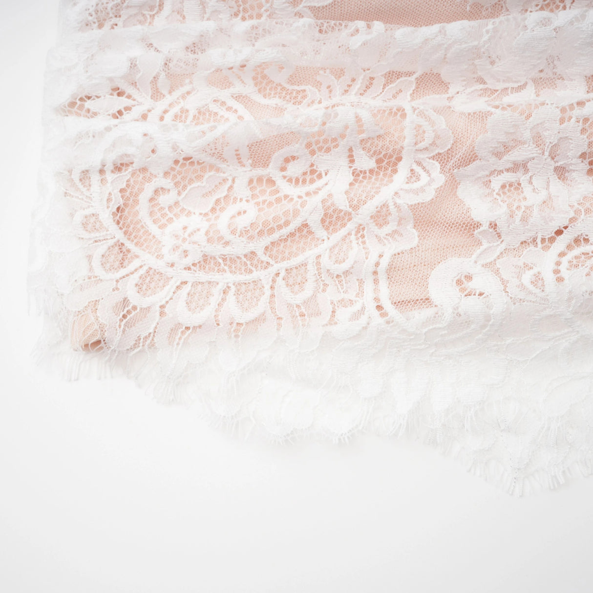 Margherita White Floral Lace Dress  Skirt Set