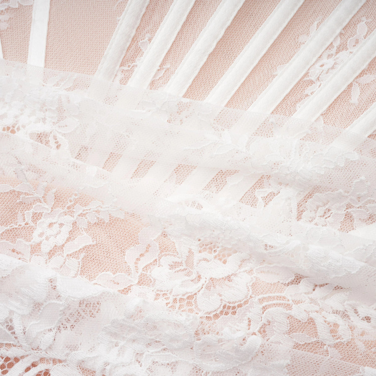 Margherita White Floral Lace Dress  Skirt Set