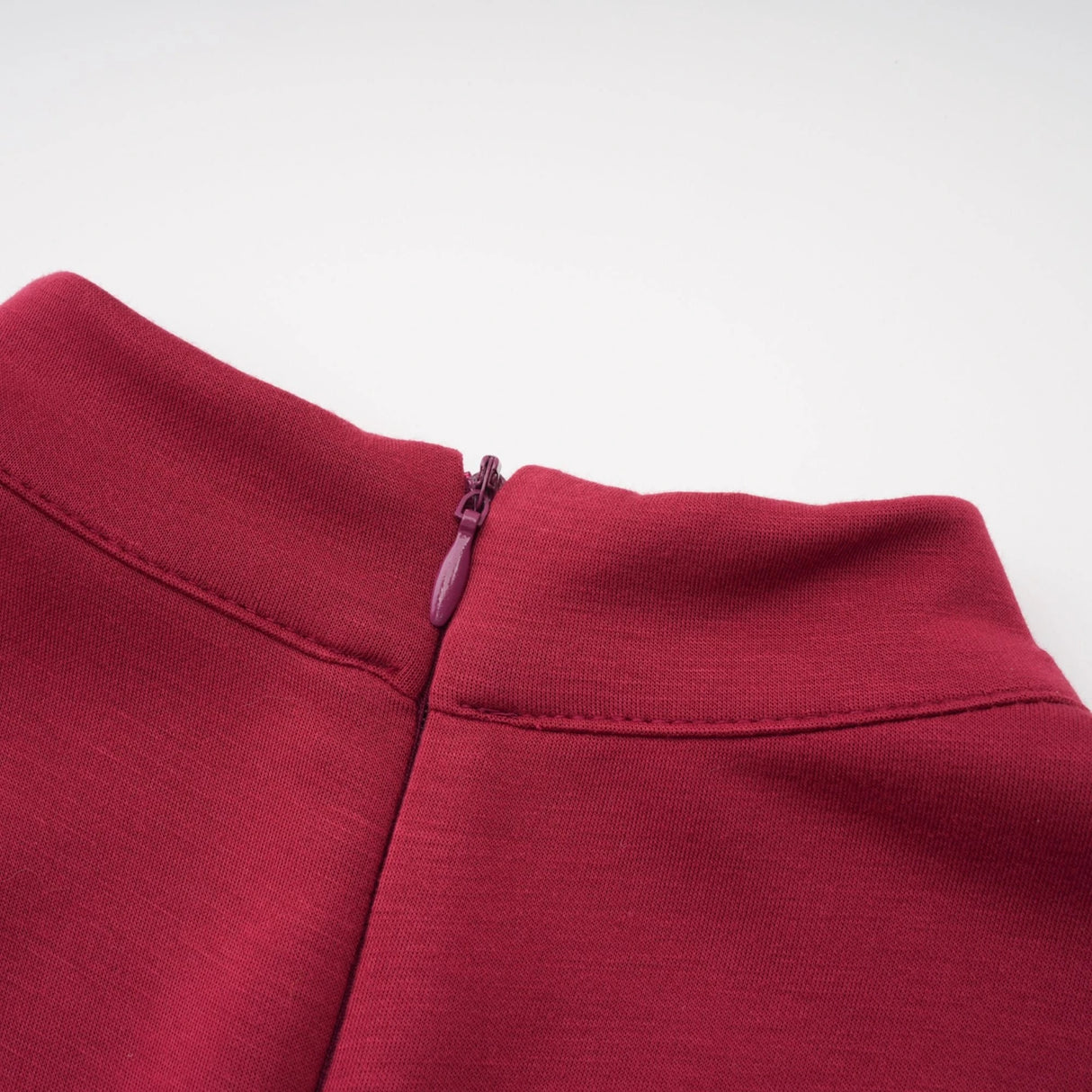 Margot Red Scarf Design Ruched Maxi Gown