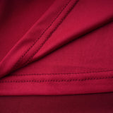 Margot Red Scarf Design Ruched Maxi Gown