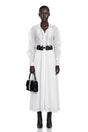 Maryam White CutOut Ruffled Maxi Dress