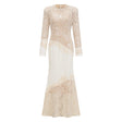 Mathilde White Embroidered Maxi Dress