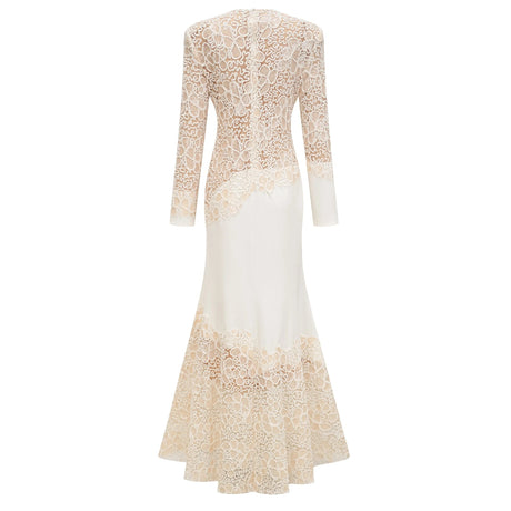 Cherish Maxi Dress White Embroidered