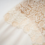 Mathilde White Embroidered Maxi Dress