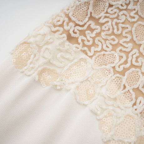 Mathilde White Embroidered Maxi Dress