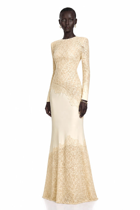 Cherish Maxi Dress White Embroidered