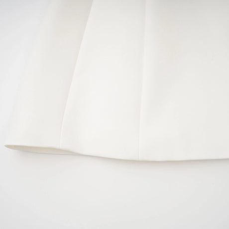Mélanie White Corset Dress  Mesh Skirt Set
