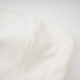 Mélanie White Corset Dress  Mesh Skirt Set