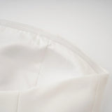 Mélanie White Corset Dress  Mesh Skirt Set