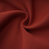 Mélisande Rusty Red Halterneck Fringed Maxi Gown