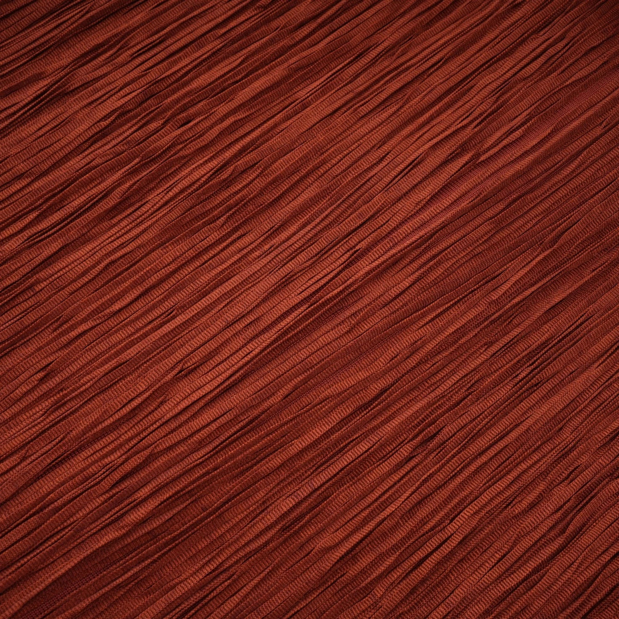 Mélisande Rusty Red Halterneck Fringed Maxi Gown