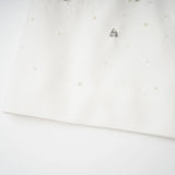 Melisande White Embellished Dress  Skirt Set