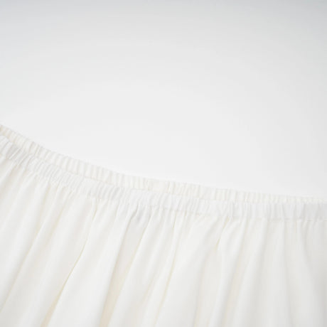 Melisande White Embellished Dress  Skirt Set