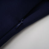 Melokuhle Navy Blue Ribbon Design Midi Dress
