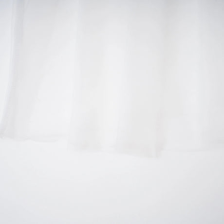Michalina White Lace Convertible Gown with Detachable Skirt