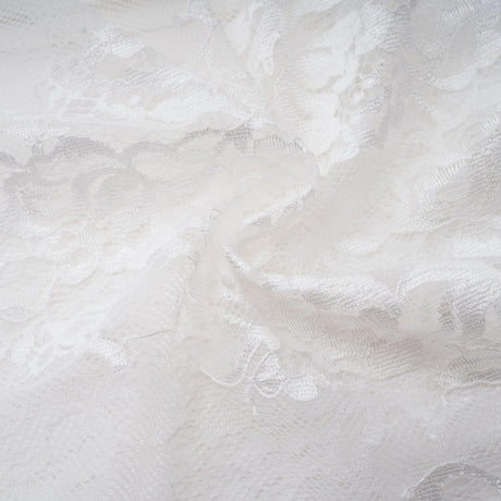 Michalina White Lace Convertible Gown with Detachable Skirt