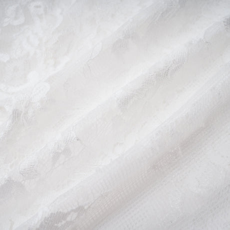 Michalina White Lace Convertible Gown with Detachable Skirt