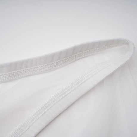 Michalina White Lace Convertible Gown with Long Sleeves