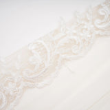 Mieke White SemiSheer Lace Maxi Dress