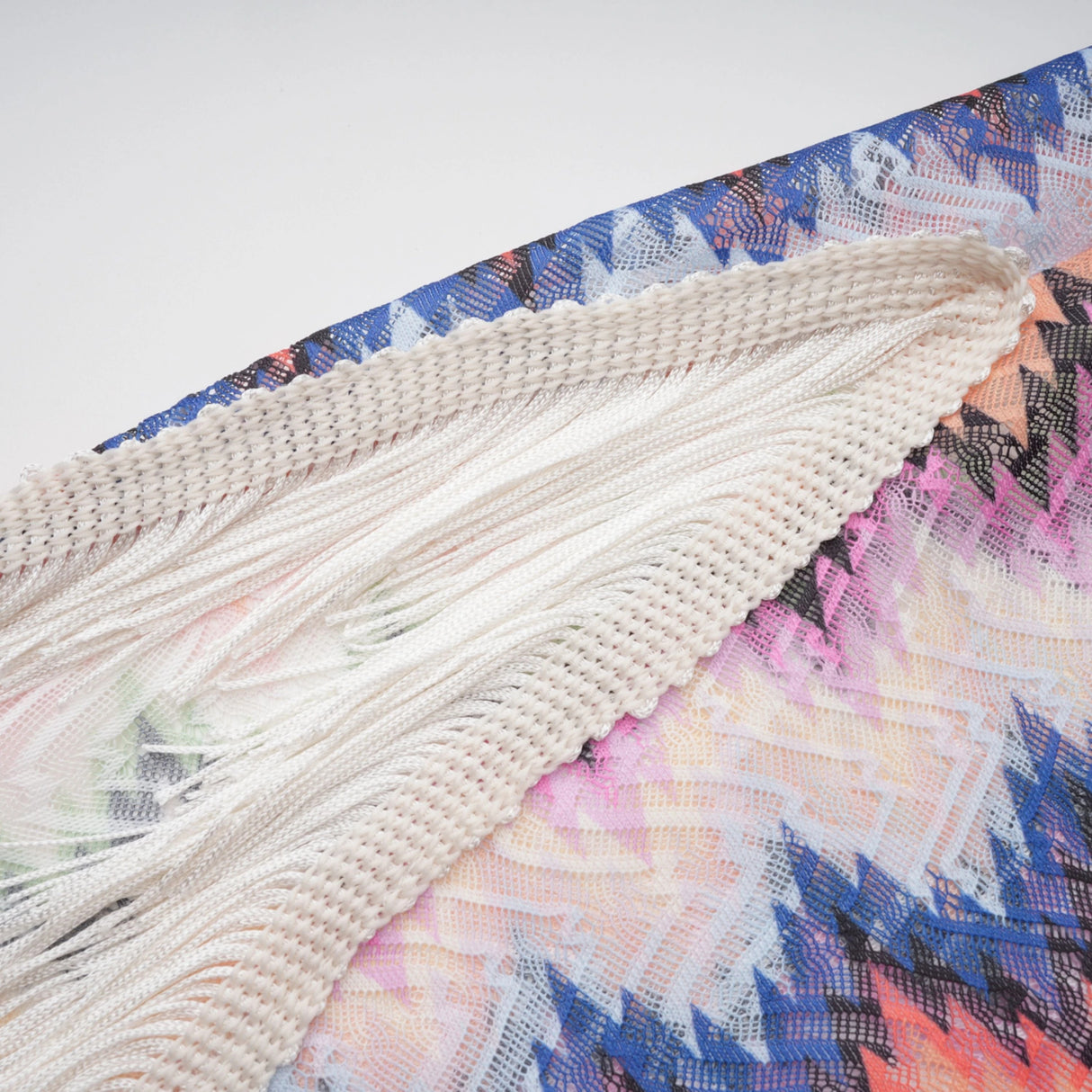 Milena Multicolor Wave Pattern Maxi Dress