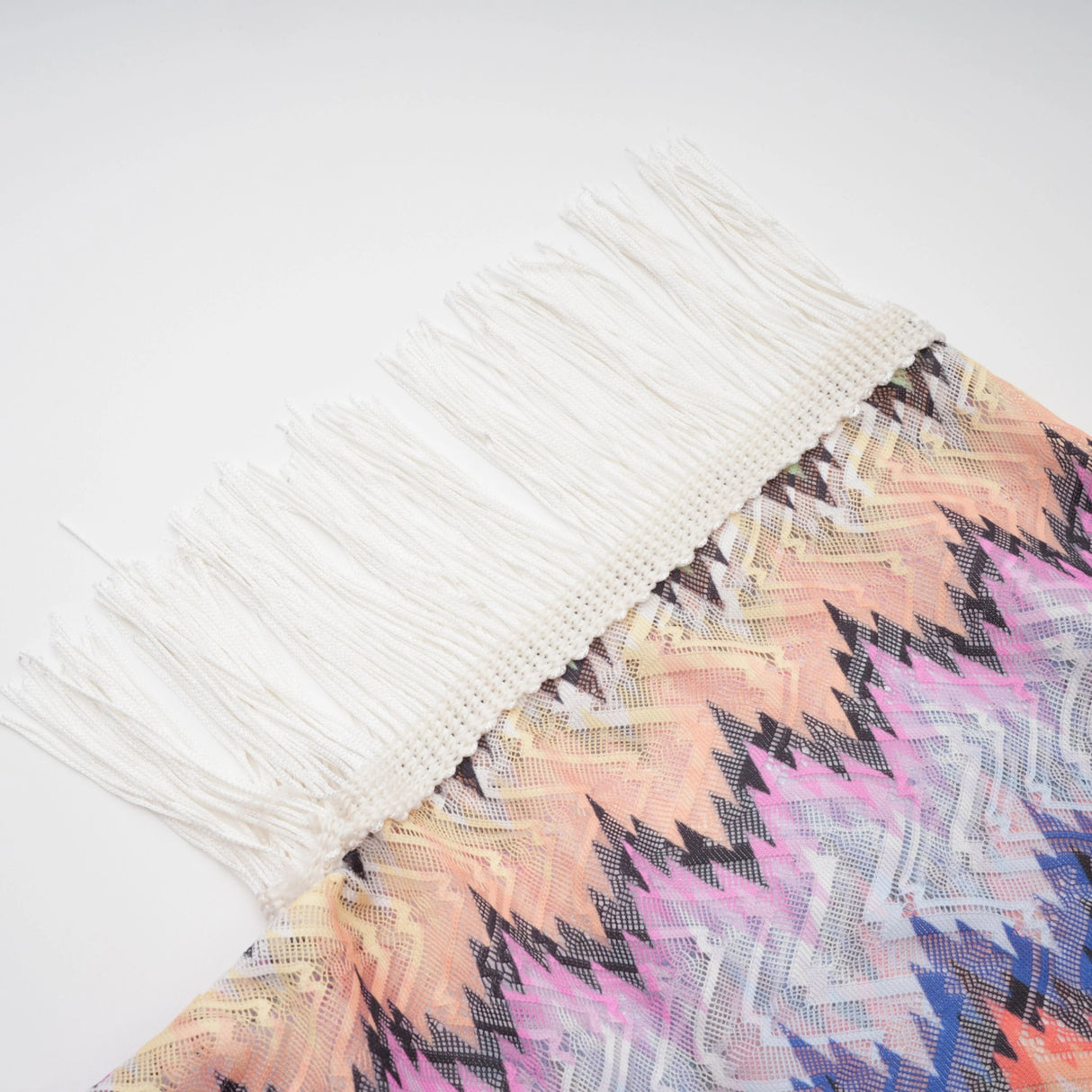 Milena Multicolor Wave Pattern Maxi Dress