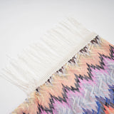 Milena Multicolor Wave Pattern Maxi Dress