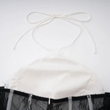 Mirabeau White Cutout Lace Maxi Dress