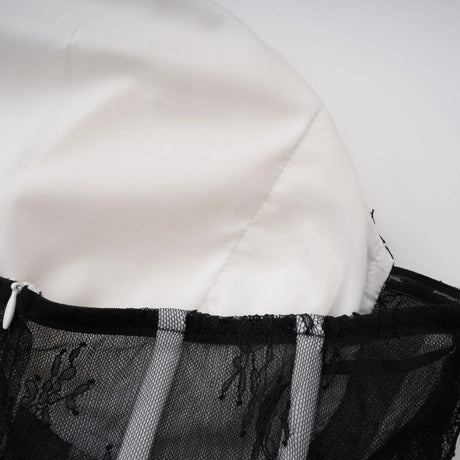 Mirabeau White Cutout Lace Maxi Dress