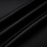 Mirela Black Lace Panel Satin Maxi Dress