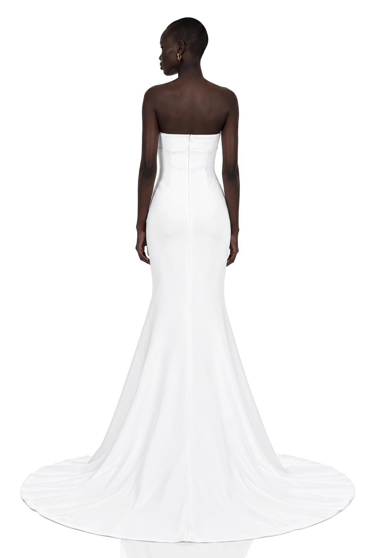 Mirewen White Off Shoulder Corset Maxi Dress