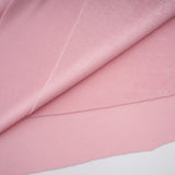 Moderne Pink Shawl Panel Ruched Maxi Dress