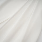 Mystérieuse White Turtleneck Draped Maxi Dress