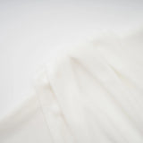 Mystérieuse White Turtleneck Draped Maxi Dress