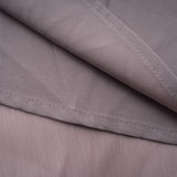 Nerida Silver Turtleneck Ruched Maxi Dress