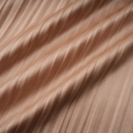 Nicoletta Gold Glossy Pleated Corset Maxi Dress