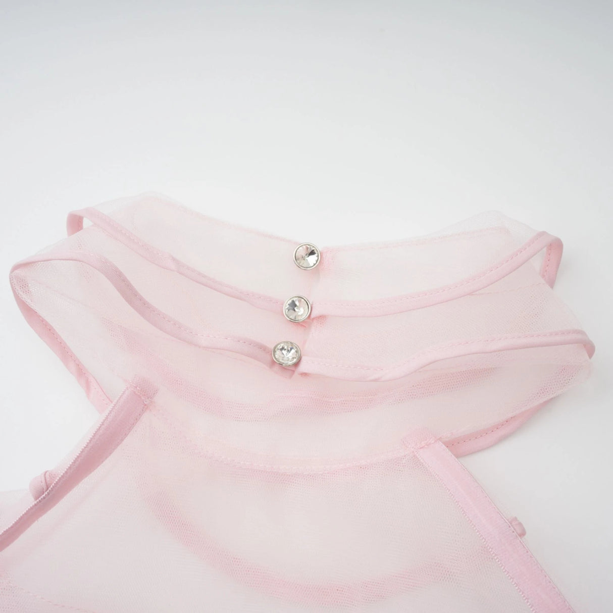 Nonchalante Pink Tiered Halterneck Maxi Dress