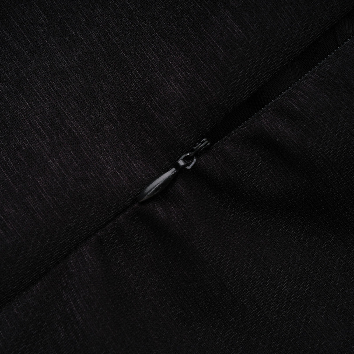 Ofra Black Pearl Pleated Midi Dress
