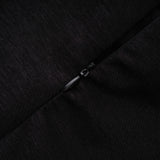 Ofra Black Pearl Pleated Midi Dress