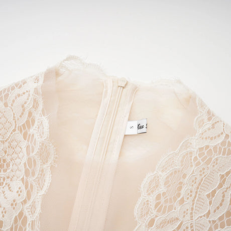 Tullia Ivory Lace Maxi Gown