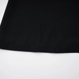 Oona Black Embellished Flared Maxi Gown