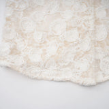 Oona White Floral Lace Pencil Midi Dress