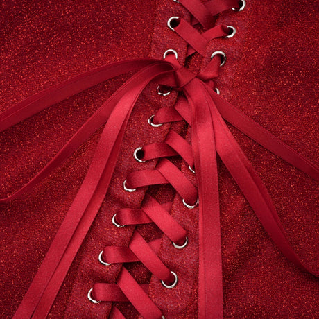Violet Dress Red Brilliance Drop Shiny