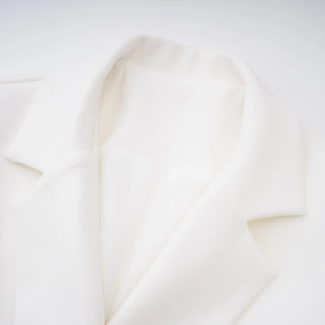 Elaina Mini Dress White Double Breasted Blazer