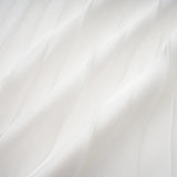Palesa White Pleated Glossy Maxi Dress  Cape Set